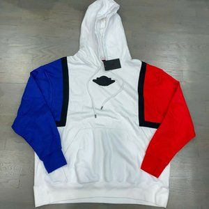 Nike Jordan Sports DNA Pullover Hoodie Blue White